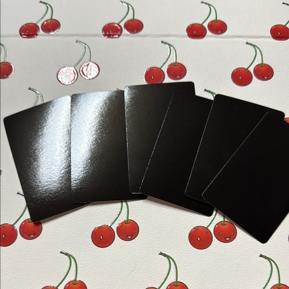 Chanel thick paper card inserts